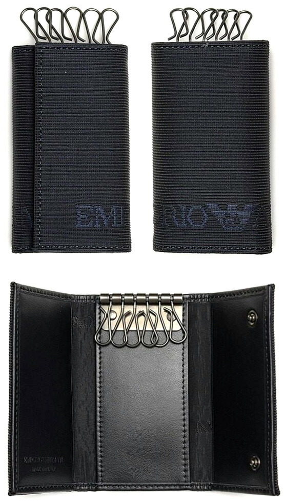 楽天市場】EMPORIO ARMANIメンズ6連キーケース レザー エンポリオ