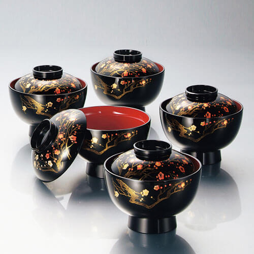 楽天市場】【2点で5％OFFクーポン配布中】 雑煮椀 フタ付き 日本製