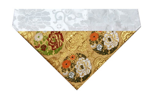 楽天市場】打敷 (うちしき) 三角 打敷 織込金綴 宗紋入 上ナシ 50代