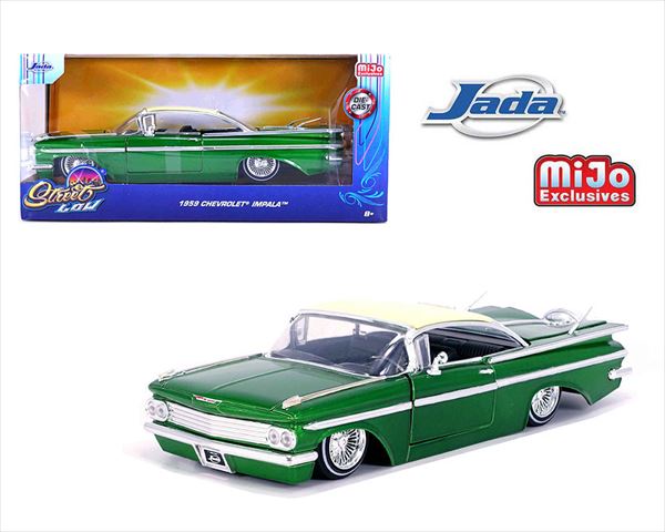 楽天市場】ミニカー 1/24 JadaTOYS 1959 シボレー インパラ