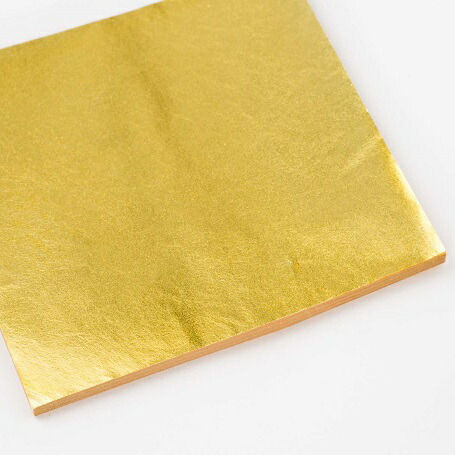 楽天市場】「色箔銀彩 純金色（じゅんきんしょく）3寸6分（10枚入