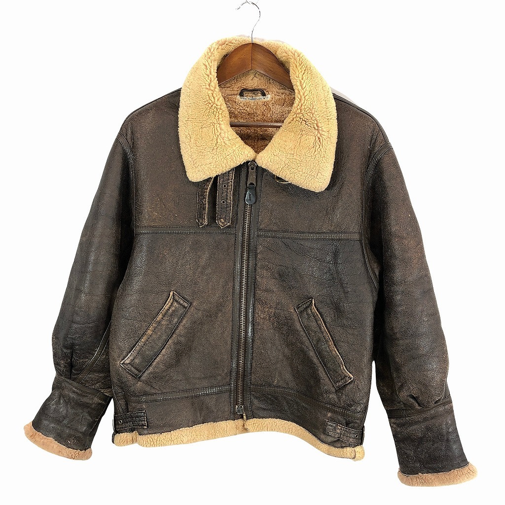 楽天市場】【中古】ショット SCHOTT B-3 フライトジャケット ムートン