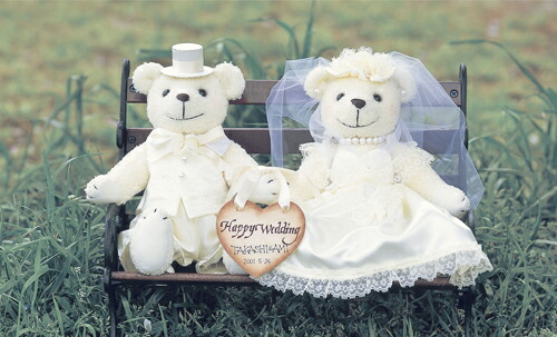 楽天市場】針・綿200g付き ウェルカムボードにもなる ウェディングベア