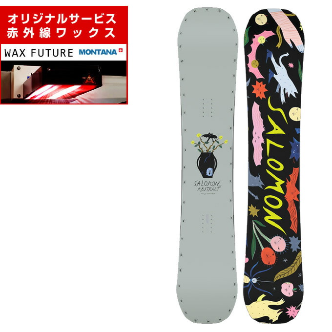 楽天市場】【wax】 サロモン スノーボード 板 レディース WONDER