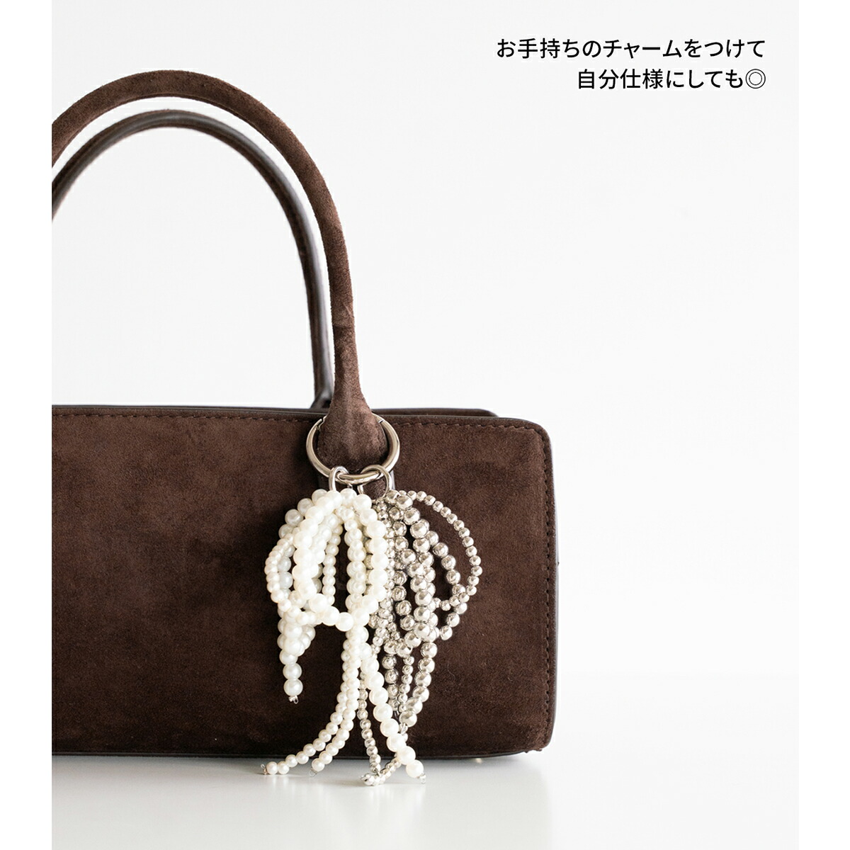 yuki(ドキ子さん)ROOMコラボ】 本革 ボストン 横長バッグ バゲット