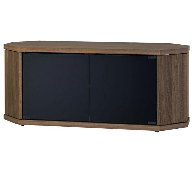 楽天市場】コーナーテレビ台 木製 幅100cm ハイタイプ キャスター 43V