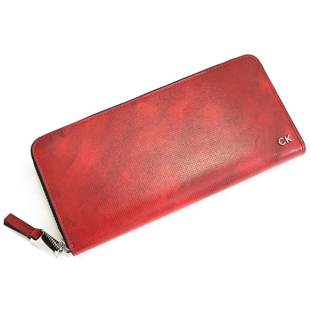 楽天市場】ランバンオンブルー 財布 長財布 ラウンドファスナー 赤