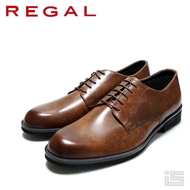 楽天市場】□ REGAL リーガル 34CL-BD Black 外羽根 プレーントゥ GORE