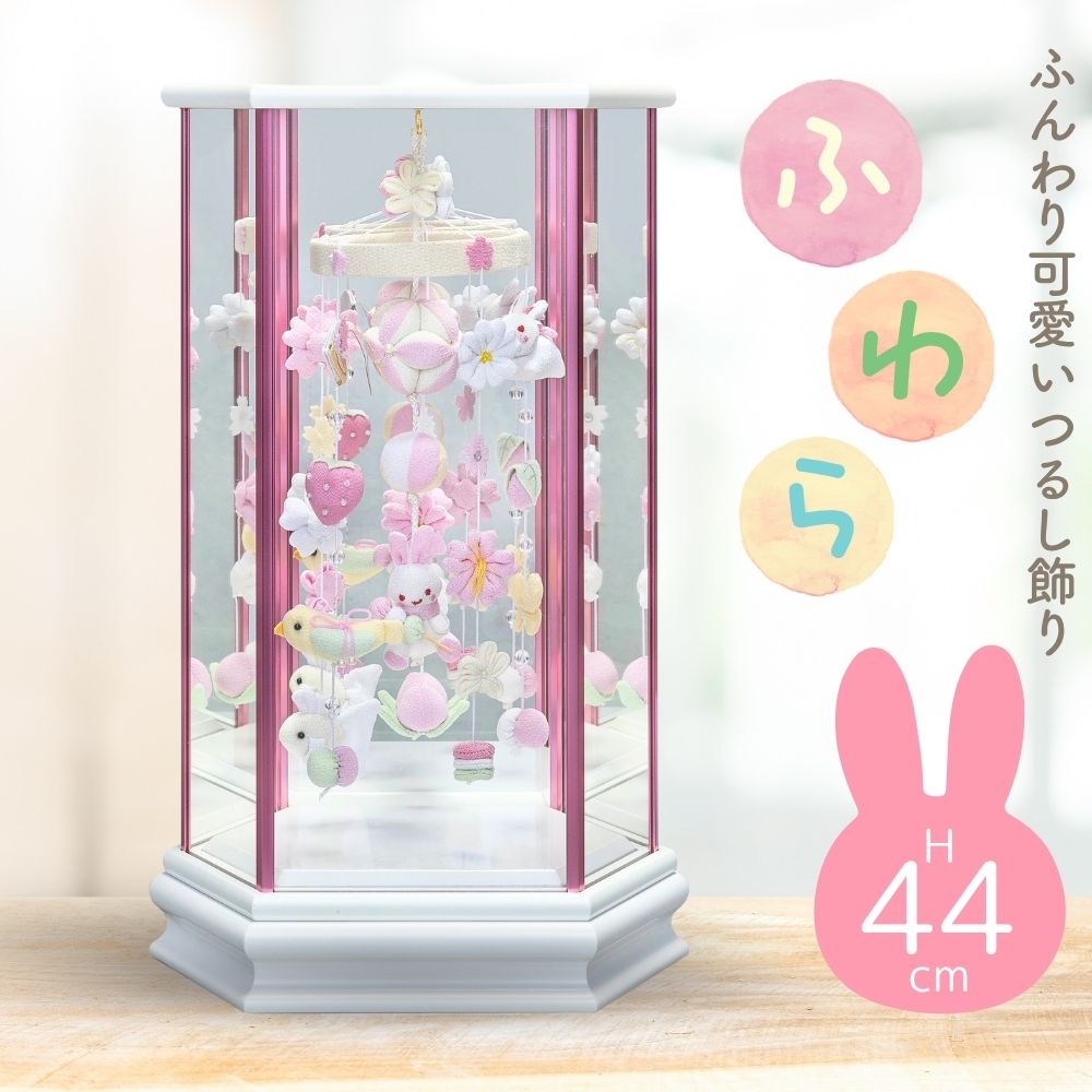 楽天市場】【エントリー最大P4倍＆クーポン有】六角ケース飾り 桃の