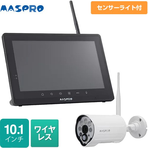 楽天市場】[WC3A7ML] マスプロ 防犯カメラ モニター＆カメラセット
