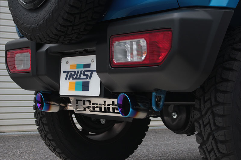 ジムニー JB64 マフラー XROSSエキゾースト G-STYLE GReddy スープ