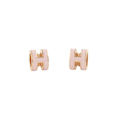 楽天市場】エルメス ピアス SS 七宝 ピンク ガージュドアッシュ H