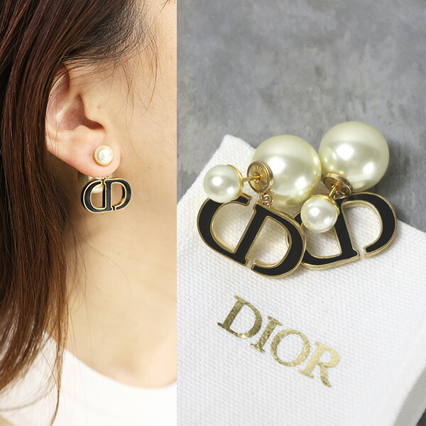 Dior ピアス レボリューション 片方 片耳 パール スター ロゴ ビジュー