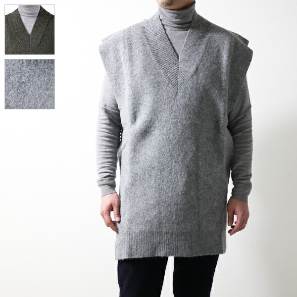 楽天市場】Maison Margiela メゾン マルジェラ ニットベスト Wool Vest