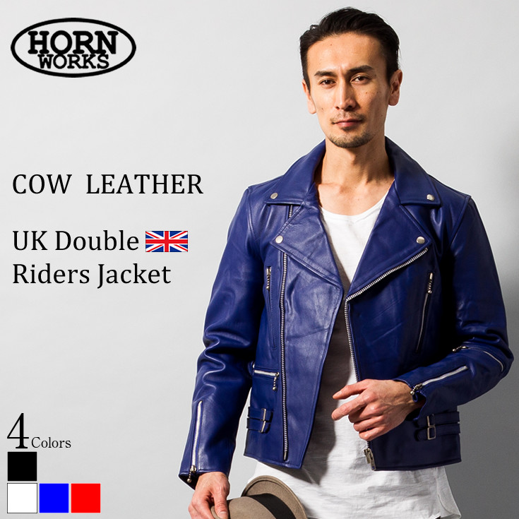 楽天市場】HORN WORKS UK W-RIDERS JACKET UKダブルライダース