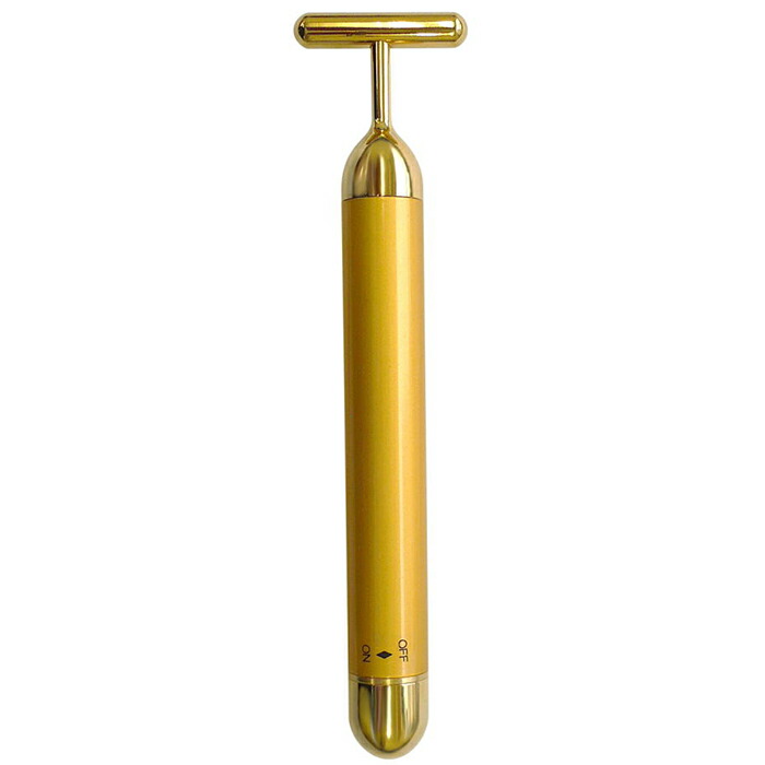 楽天市場】24金電動美顔器 BEAUTY STICK 美顔ローラー 美顔器 24K