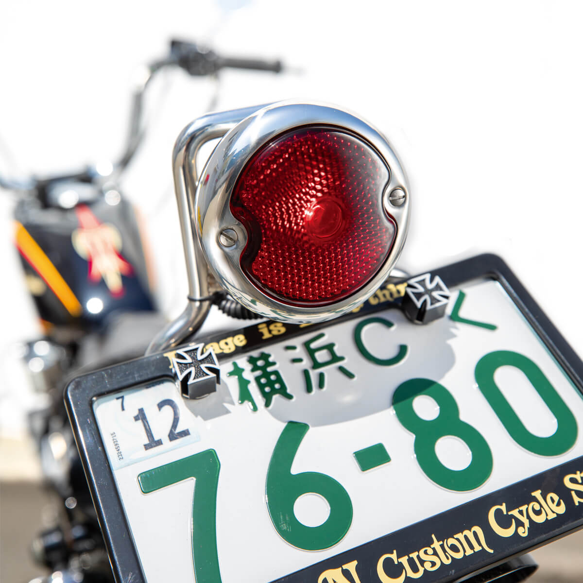 楽天市場】Skull テール ランプ アッセンブリー＜モーターサイクル用