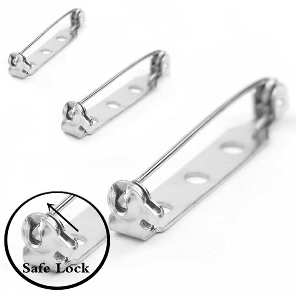 楽天市場】安全ピン 胸花バッジピン 胸ピンクリップ 衣服ピン 縫い付け