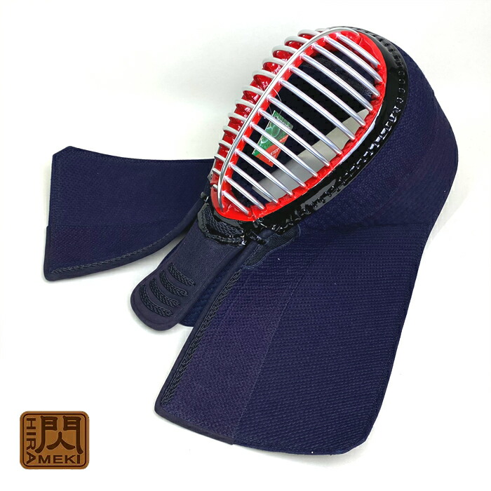 楽天市場】【 赤刃 】 剣道具 剣道防具 単品 面 軽量 実戦 織刺 7mm