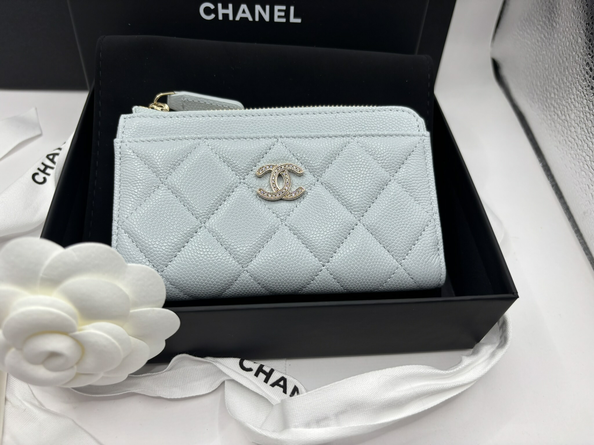 楽天市場】【新品】 シャネル ジップコインパース CCフィリグリー