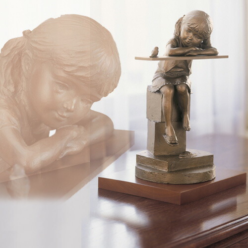 楽天市場】ブロンズ像 『 透明の時 』大道寺光弘 女性 リビング 玄関