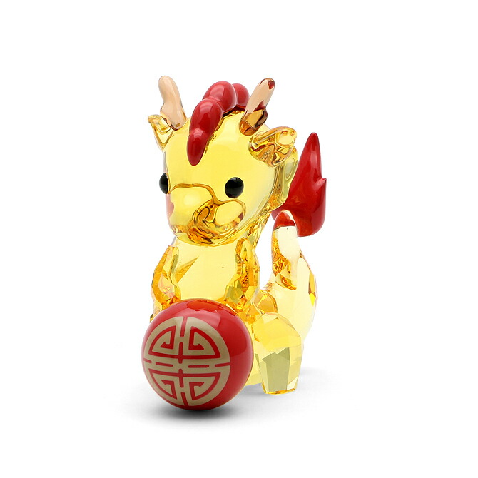 楽天市場】スワロフスキー ドラゴン 龍 S 1080295 ゴールド 2012年辰年