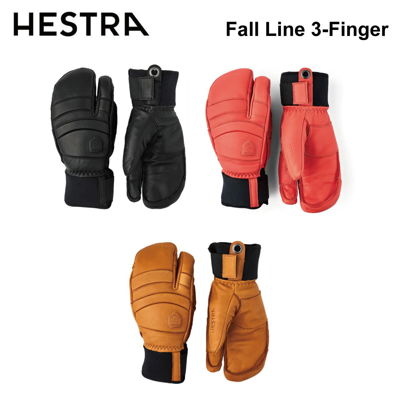 楽天市場】25-26 HESTRA ヘストラ 3-Finger Full Leather スキー