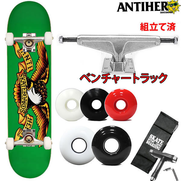 楽天市場】ANTIHERO スケートボード コンプリート セット 完成品