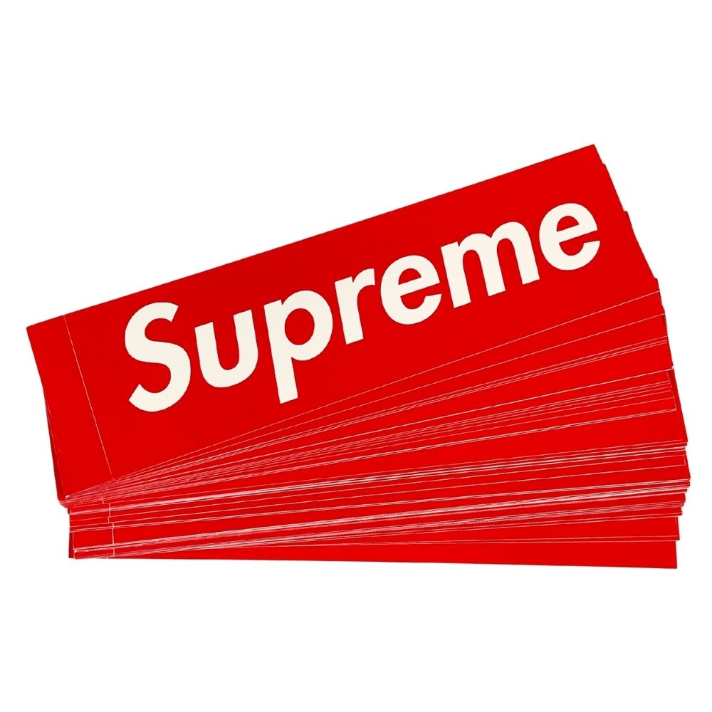 Supreme ダミアン・ハースト ボックスロゴステッカー Supreme