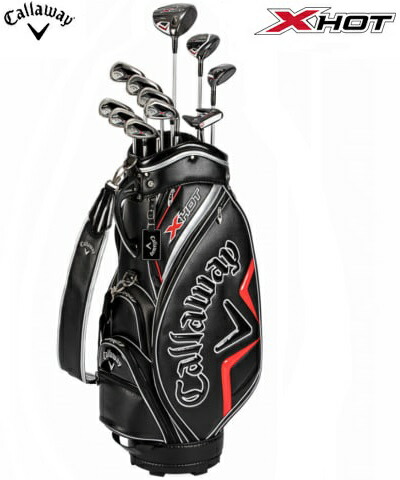 楽天市場】キャロウェイ X HOT ゴルフセット クラブ11本組(#1,FW5,H5