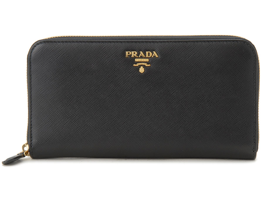 楽天市場】お買い物マラソンセール プラダ PRADA ラウンドファスナー長
