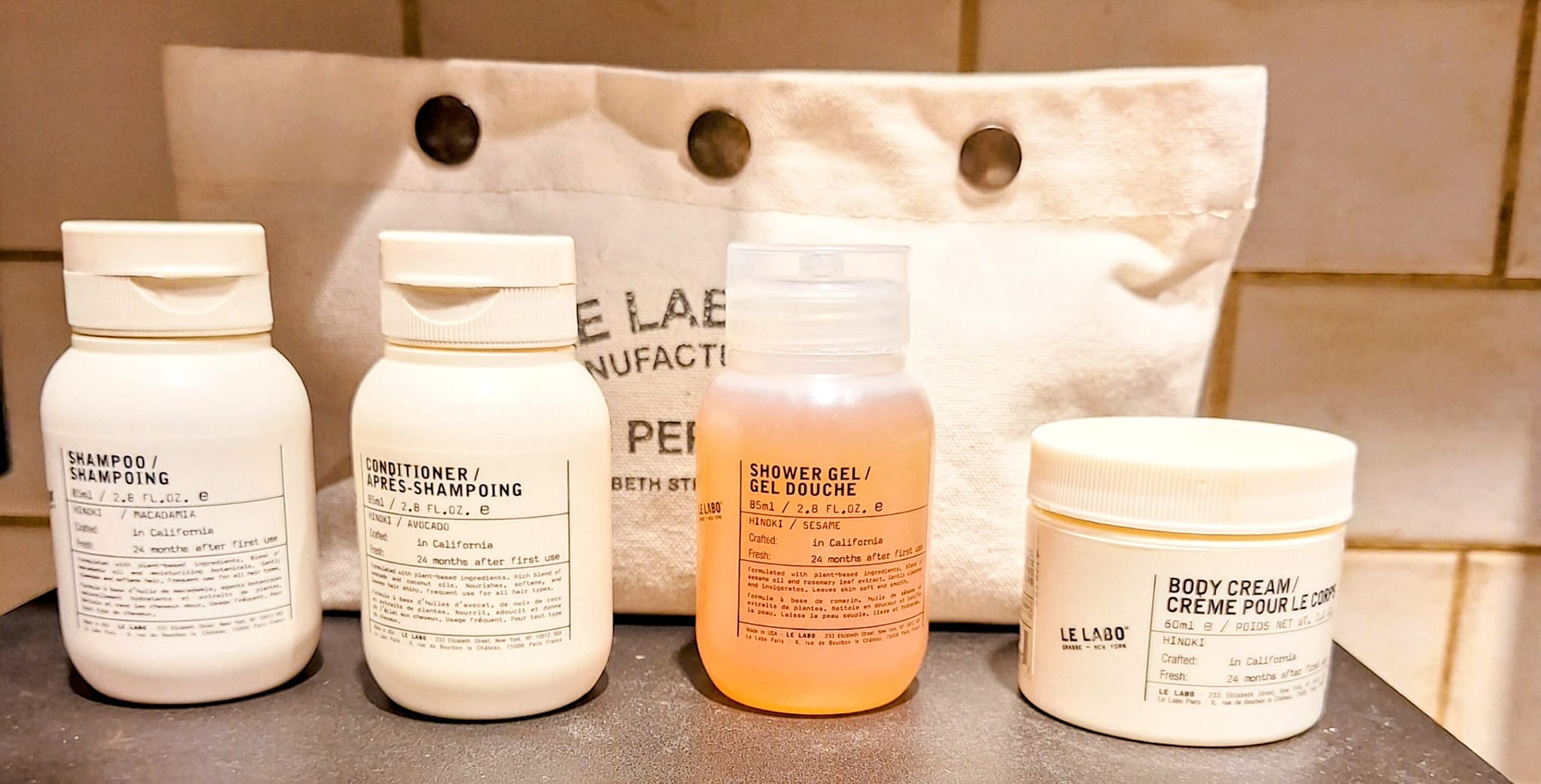 楽天市場】LE LABO バス&ボディ TRAVEL SET HINOKI ルラボ バスグッズ