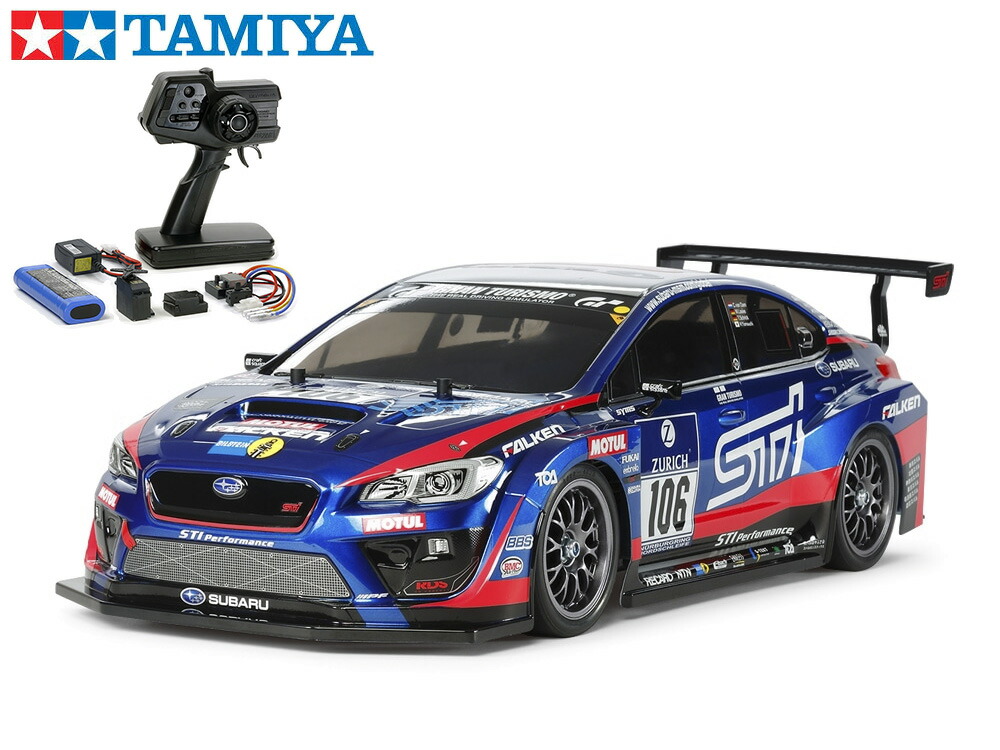 楽天市場】！【TAMIYA/タミヤ】 58702 1/10 電動RC SUBARU BRZ (ZD8