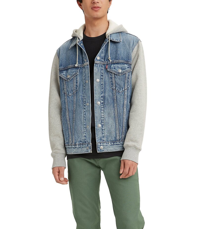 楽天市場】リーバイス LEVI'Sフード付デニムジップジャケット Potrero