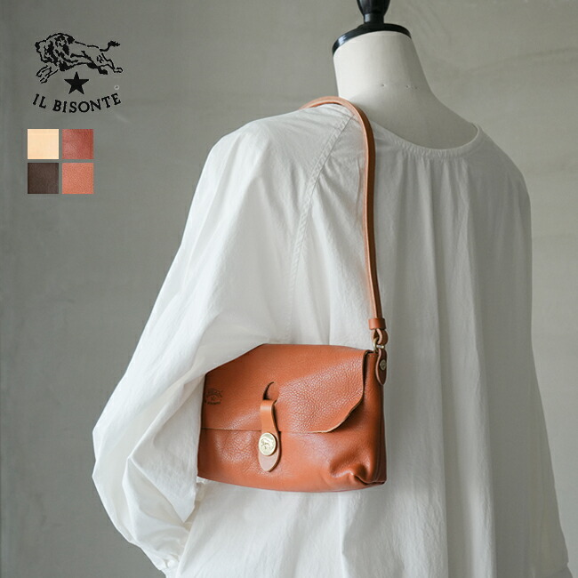 楽天市場】◇【国内正規販売店】[411758]IL BISONTE(イルビゾンテ