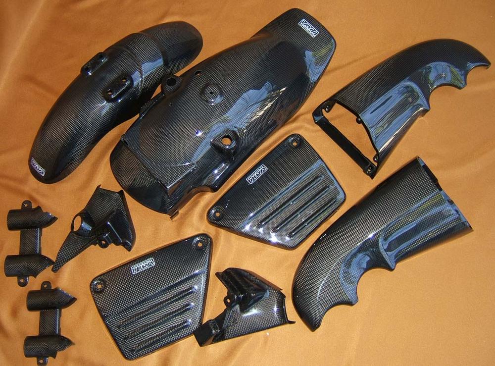 楽天市場】バイク ボディパーツ カーボン ダミータンクカバーヤマハ V