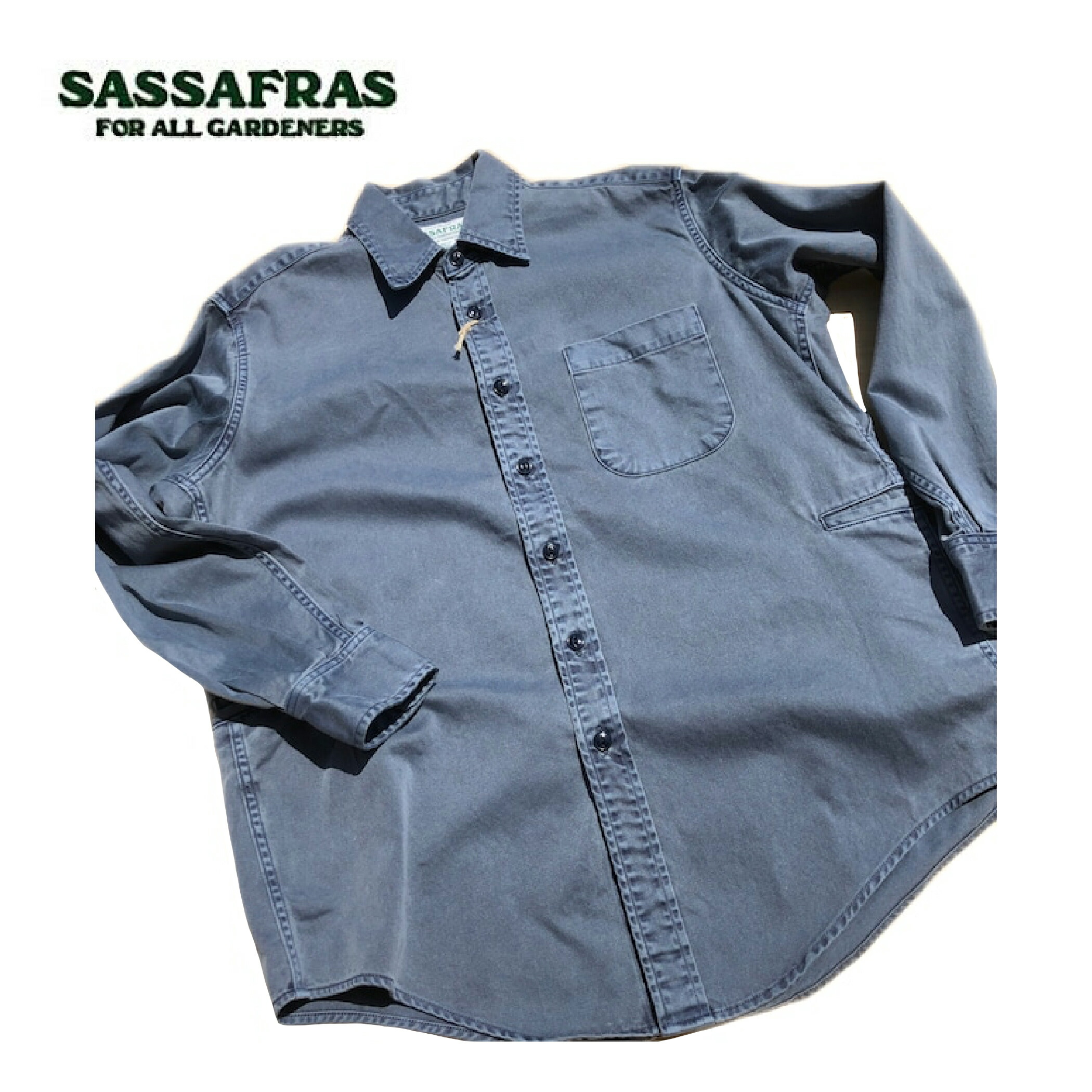 楽天市場】SASSAFRAS / Botanical Scout Shirt ササフラス ボタニカル