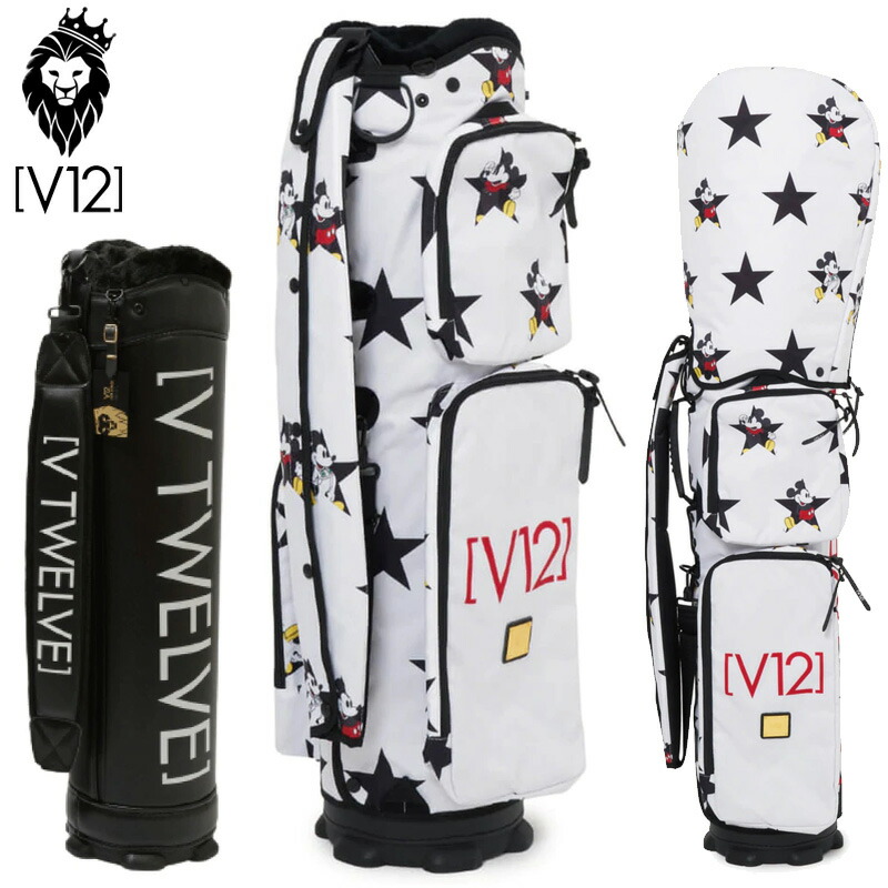 楽天市場】V12 ゴルフ ×ディズニーコラボ 8.5型 キャディバッグ MICKEY