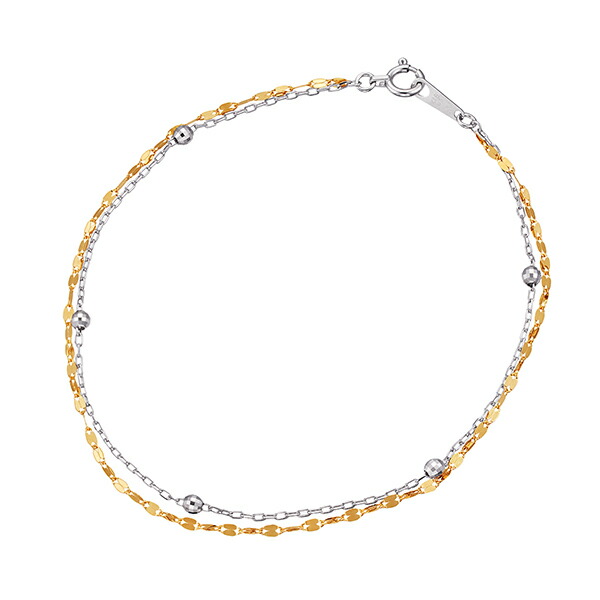 楽天市場】K18イエローゴールドアンクレット : ジュエリーツツミ