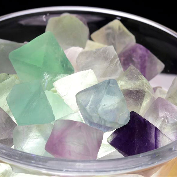 楽天市場】フローライト スライス プレート タンブル【マルチカラー