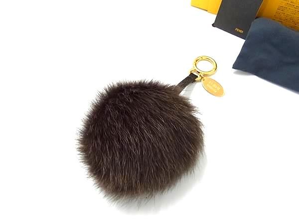 楽天市場】□極美品□ FENDI フェンディ セレリア ファー ポンポン