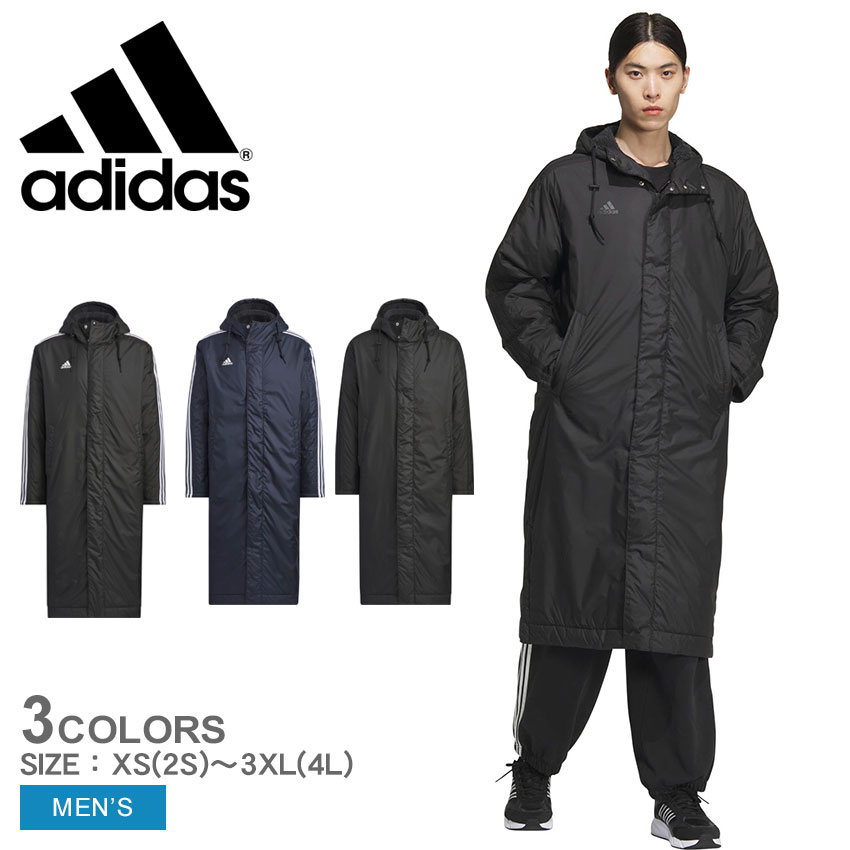 楽天市場】アディダス ベンチコート メンズ ADIDAS マストハブ スリー