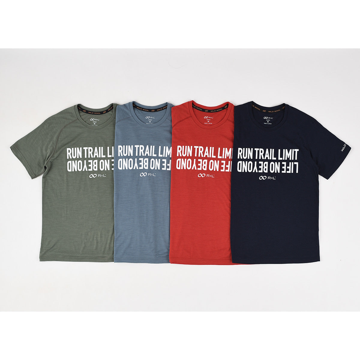 WILD WOOL RTL メリノウール ウルトラライト 天竺 ユニ Tシャツ(ユニ