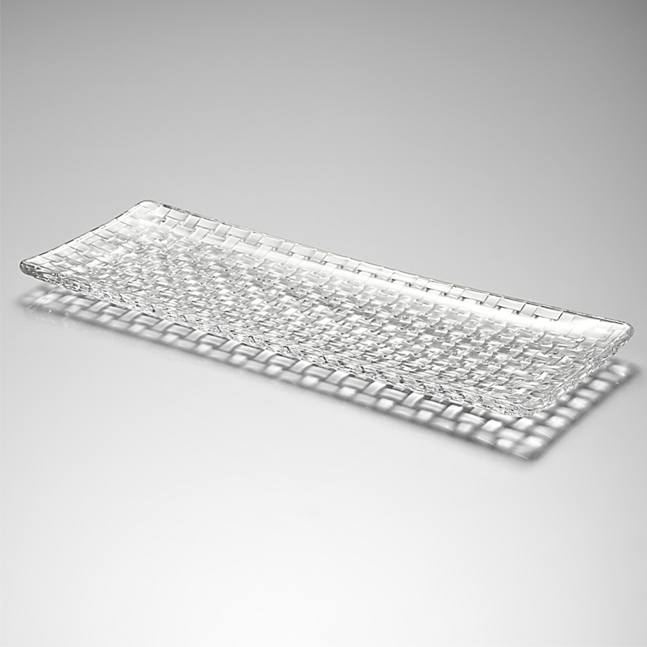 ナハトマン ボサノバレクタングラー プレート 4枚28cm ナハトマン（ボサノバ） 28cmレクタングラープレート [NA02/81399