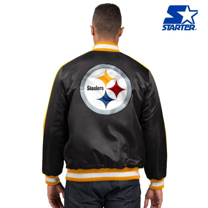 Pittsburgh Steelers Men's GIII O-Line Starter Mediumweight Jacket