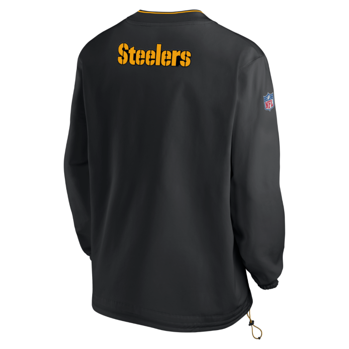 Pittsburgh Steelers Men's Nike Repel Long Sleeve Woven Windshirt