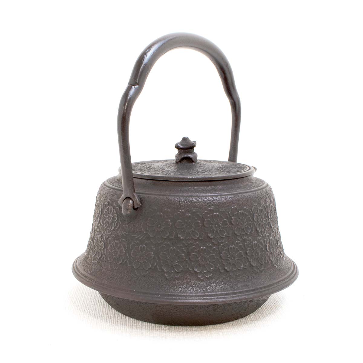 和雑貨 四季彩堂 オンラインショップ / 鉄瓶 富士型 桜