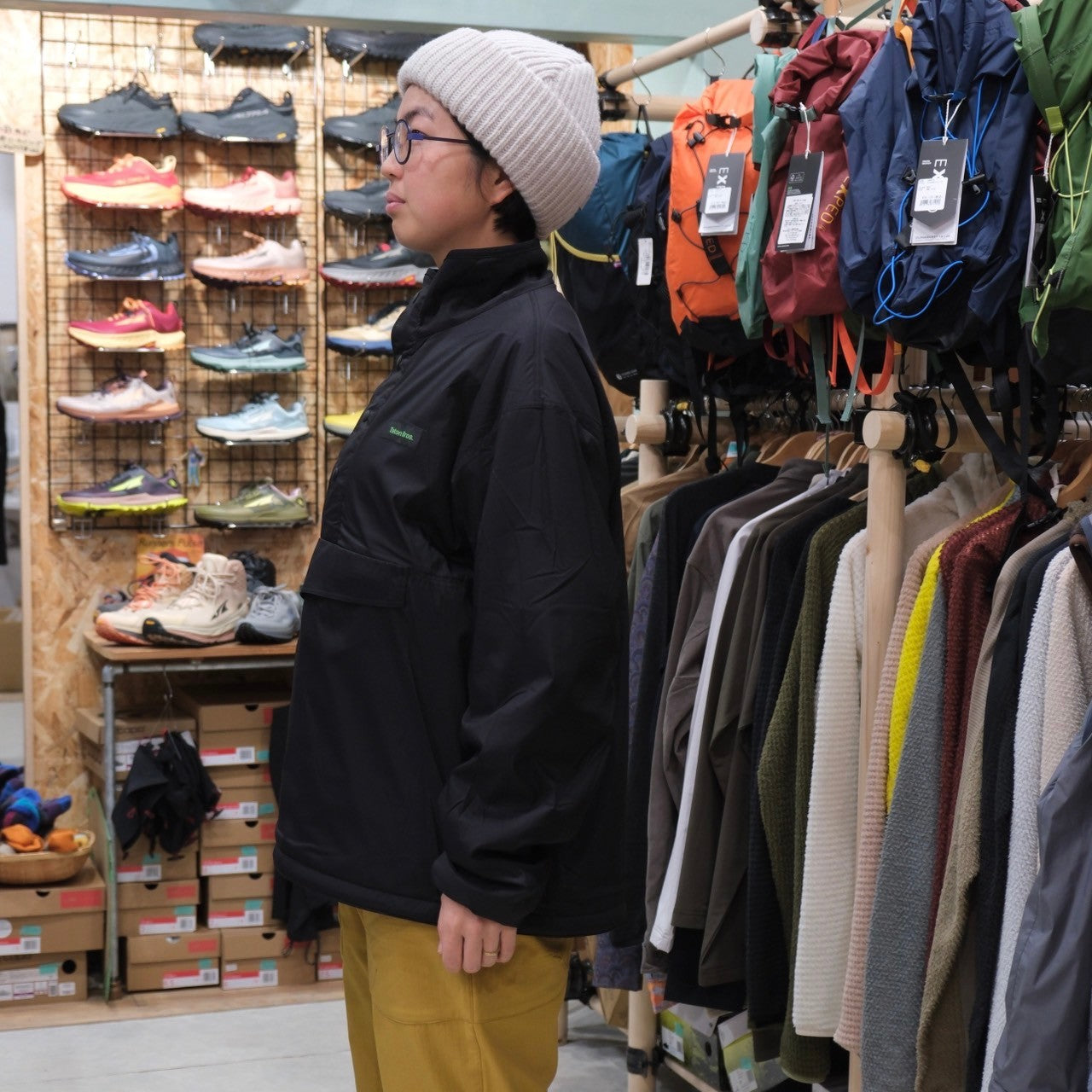 Wool Highloft Reversible Anorak Mens（リバーシブル・ウール