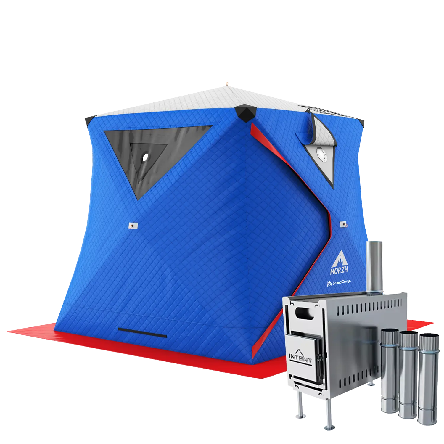 3層式テントサウナ MORZH CUBE（モルジュ キューブ） – テントサウナ