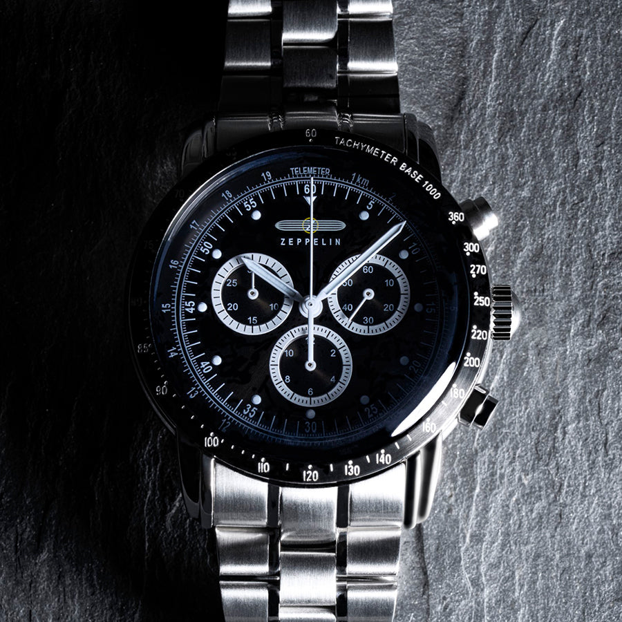 ツェッペリン 100周年記念シリーズ 日本限定 クロノグラフ 8894M-2